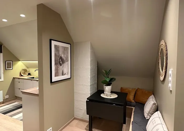 아파트 Cozy And Modern In Hamna 트롬쇠